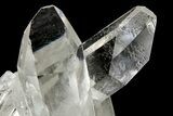 Clear Quartz Crystal Cluster - Brazil #253273-1